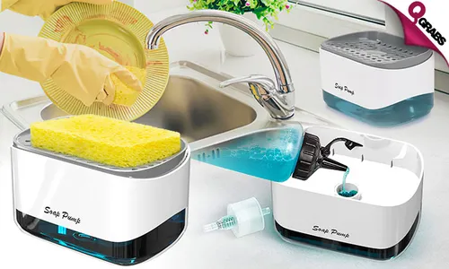 Soap Pump & Sponge Caddy!